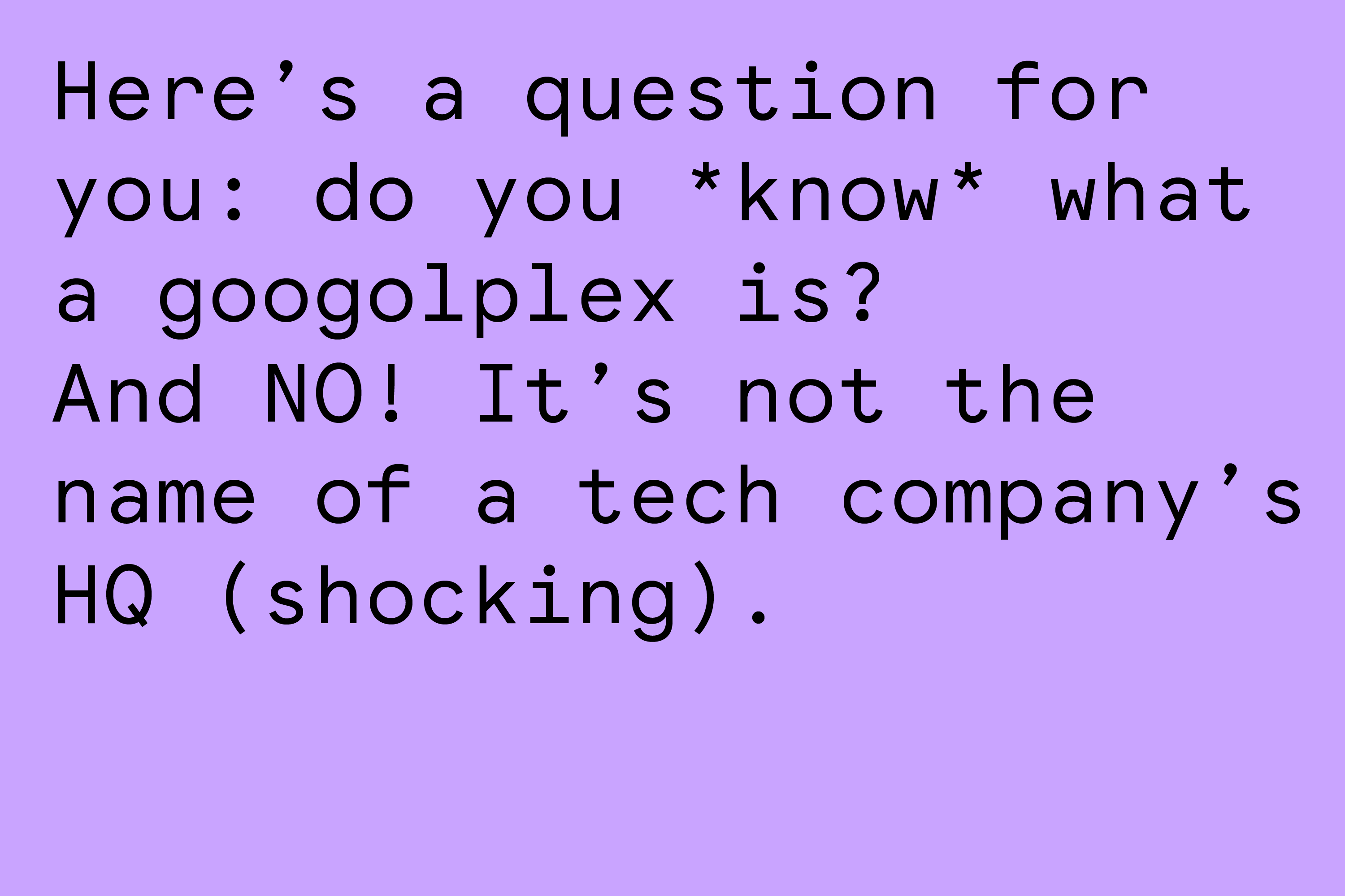 Gabe Ferreira: Googolplex Mono — Sample words (part 6).